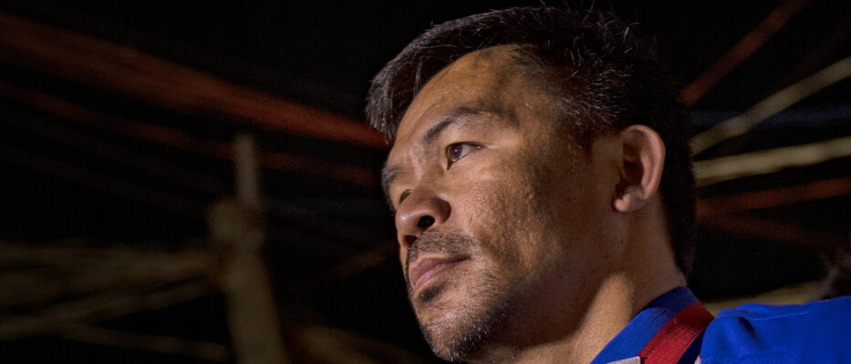 Manny Pacquiao - Philippines Presidential Candidate Pacquiao Campaigns In Manila