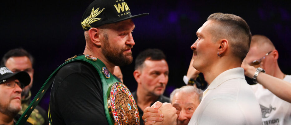 Oleksandr Usyk Boxing In Riyadh: Tyson Fury v Francis Ngannou