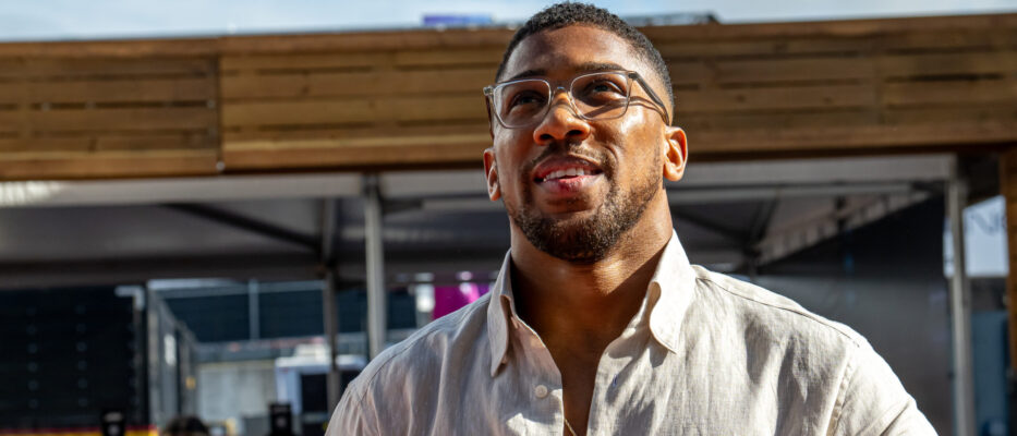 Anthony Joshua F1 Grand Prix of United States