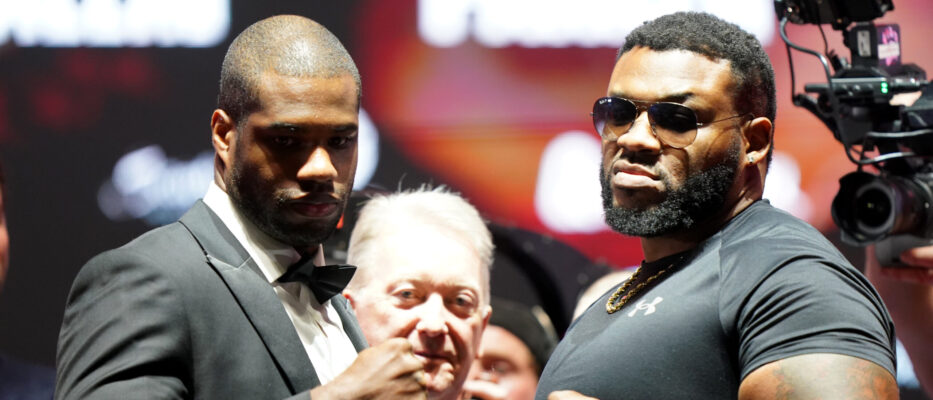 Daniel Dubois - Jarrell Miller Queensberry and Riyadh Season Press Conference - OVO Arena, Wembley