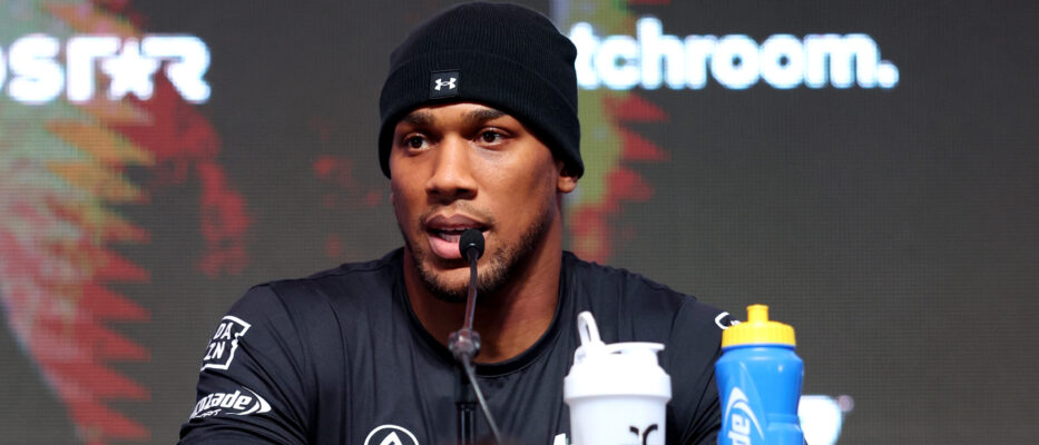 Day Of Reckoning Press Conference - Anthony Joshua