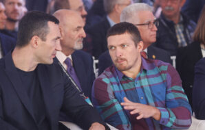 Oleksandr Usyk és Wladimir Klitschko Ukraine Sport Boxing WBC Convention